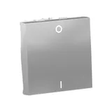 Выключатель Schneider Electric Unica, MODULAR двухполюс, 1-клавиш, схема 2, 16 AX, 250 В, 2 мод алюмин