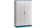 Щит EMOX моноблочный 1800x1200x400мм (ВxШxГ) с монтажной панелью, RAL7035, IP55