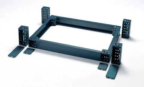 Комплект панелей цоколя боковых для ECOMP/ZBA 400x100мм, RAL5020, 2 шт