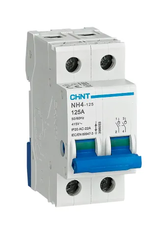 Выключатель нагрузки NH4 2P 80A (DB) (R)