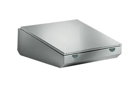 Полка ME 800x400(650)мм (ШхГ) для пульта управления, RAL7035