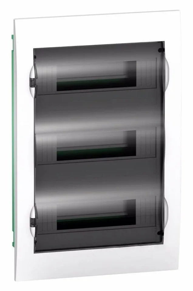 Щит встраиваемый Systeme Electric Easy9 на 36 модулей, 3 ряда, прозрачная дверь