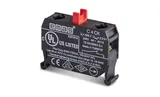 Блок-контакт 1NC, 4А 230V AC15, монтаж в коробку, для CP/CM серий