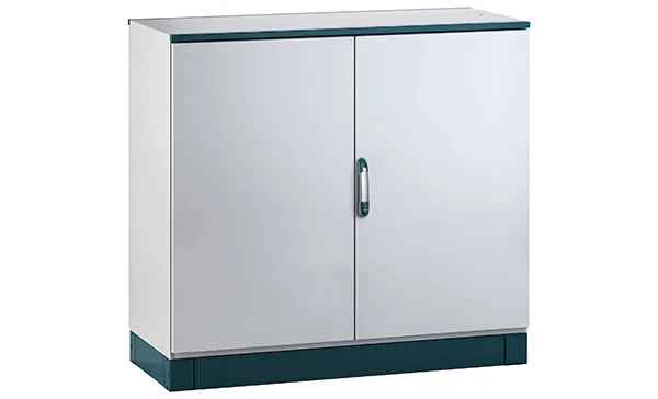 Щит EMOX моноблочный 1000x1200x400мм (ВxШxГ) с монтажной панелью, RAL7035, IP55