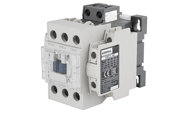 Контактор UKC1-40-22-230AC, 3P, 40A(AC-3), 60A(AC-1), 18.5kW(400VAC), Uк=230VAC, 2NO+2NC