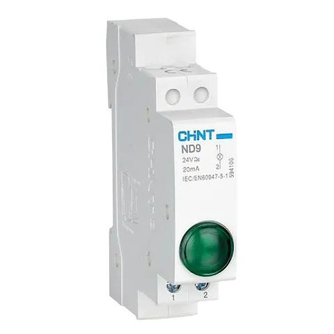 Индикатор ND9-1/w белый , AC/DC230В (LED) (R)