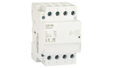 Контактор модульный GYHC-4P, 40A, 4NO, 230VAC, 3M