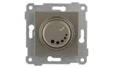 Rita - Светорегулятор (RC) с подсветкой, поворотный, 325 Вт, антрацит