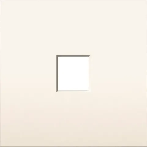 Накладка 1-я для розеток RJ45, TV, SAT, HDMI, слоновая кость, серия S08