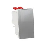 Выключатель Schneider Electric Unica, MODULAR переключатель 1-клавишный, перекрест, схема 7, 10 AX, 250 В, алюминий
