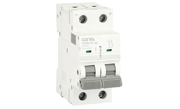 Авт. выкл. GYM9HDC-2P-40C, 2P, 40A, хар-ка C, 6kA, 250VDC, 2M