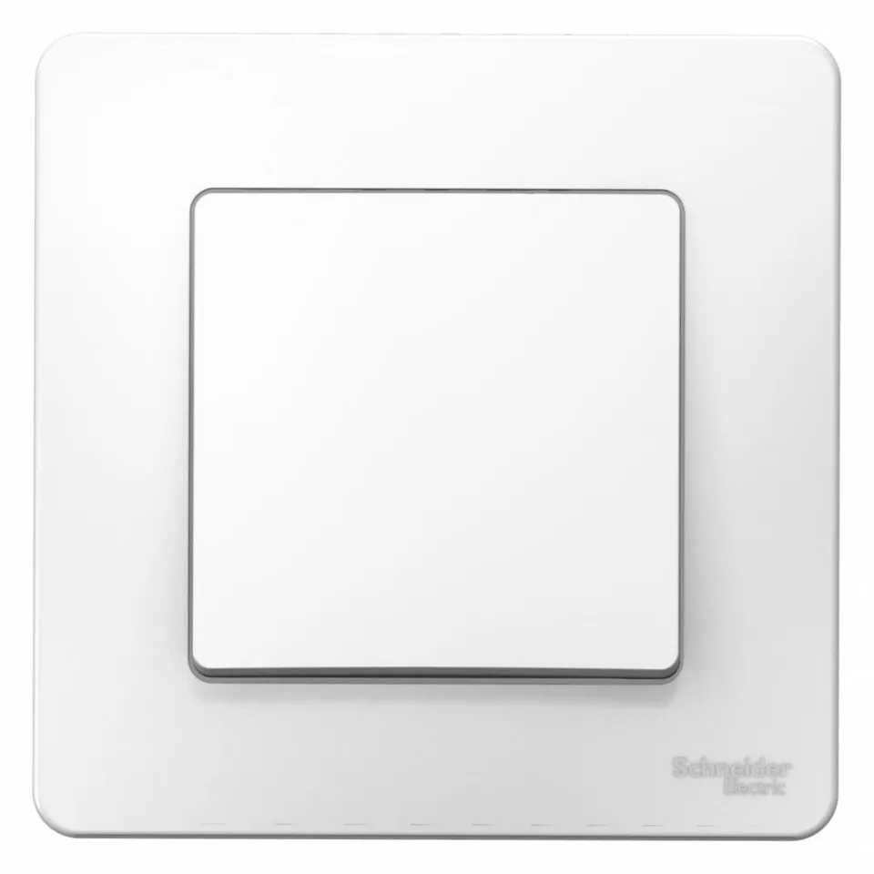 Выключатель Systeme Electric Blanca, скрытой установки 1-клавишный (cх.1), 10А, 250B, белый