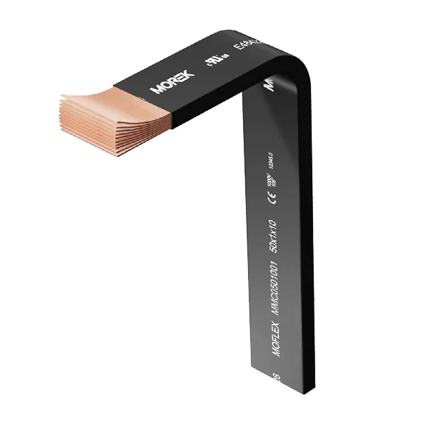 Шина Moflex MMC 20x1x3, 60mm², 363A, 2m, изолированная гибкая медная