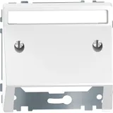 Лицевая панель Schneider Electric D-Life, центральная накладка наклонная, бел. лотос, SD