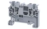Клемма проходная CX2.5 /5x50mm, пружинная, 2 присоед., 2,5(max 4)mm2, 24A, 1000V, серая