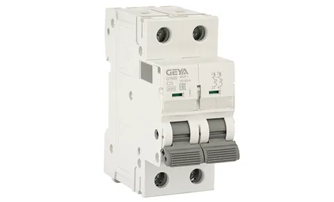 Авт. выключатель GYM9-2P-25C, 2P, 25A, хар-ка C, 6kA, 2M
