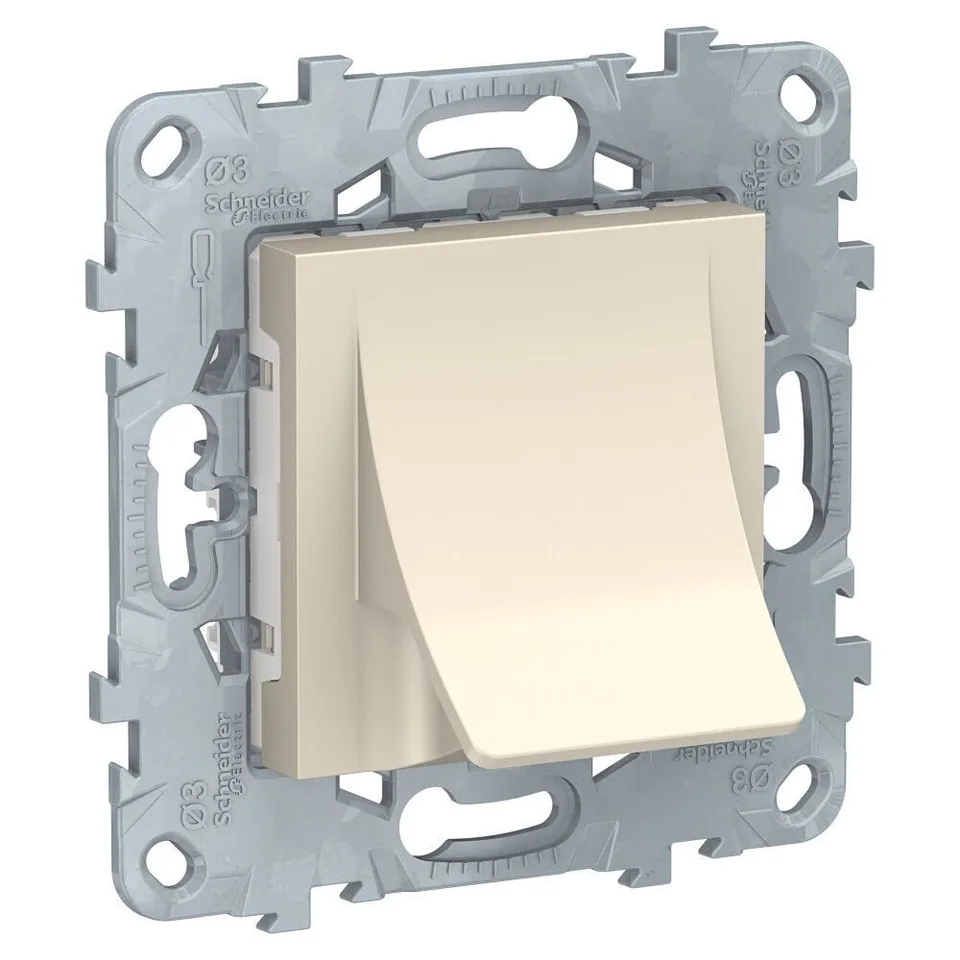 Вывод кабеля Schneider Electric Unica, NEW, 16 А, бежевый