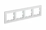 Рамка Systeme Electric AtlasDesign, 4-постовая, мрамор крем роял
