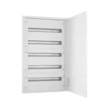EMFF5 120W, Щит встраиваемый металлический, 5 рядов, 120 мод., белая дверь, IP30