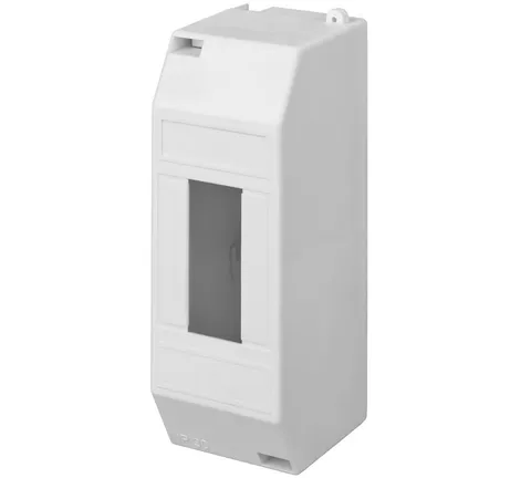 Корпус для пломбировки MIKRO S-2, 2M, без клемм и дверцы, 125x44x58mm, IP20