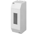 Корпус для пломбировки MIKRO S-2, 2M, без клемм и дверцы, 125x44x58mm, IP20