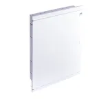 EMFF4 96W, Щит встраиваемый металлический, 4 ряда, 96 мод., белая дверь, IP30
