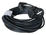Удлинитель силовой MTG-505B, кабель H05VV-F 3x1,5, 20 м, черный