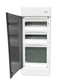 U48C 4/2, Щит встраиваемый комбинированный 4/2 с прозрач. дверцей, IP40