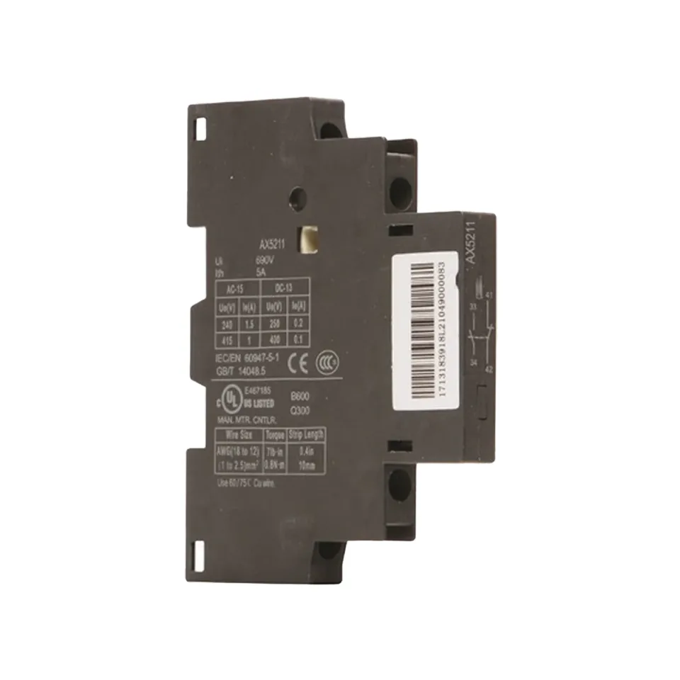 Вспомогательный контакт боковой AX03-S8 11 для NS8