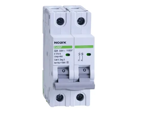 Ex9BP-N 2P C 25A, DC Мод. автоматический выключатель 6 kA, характеристика C, 25 A, 500 V DC, 2-полюс