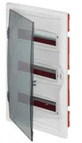 Щит встраив. 3x12M, N/PE 4x 2x16+7x10mm2, дымчатая пласт. дверь, белый RAL9003, 560x350x102mm, IP40