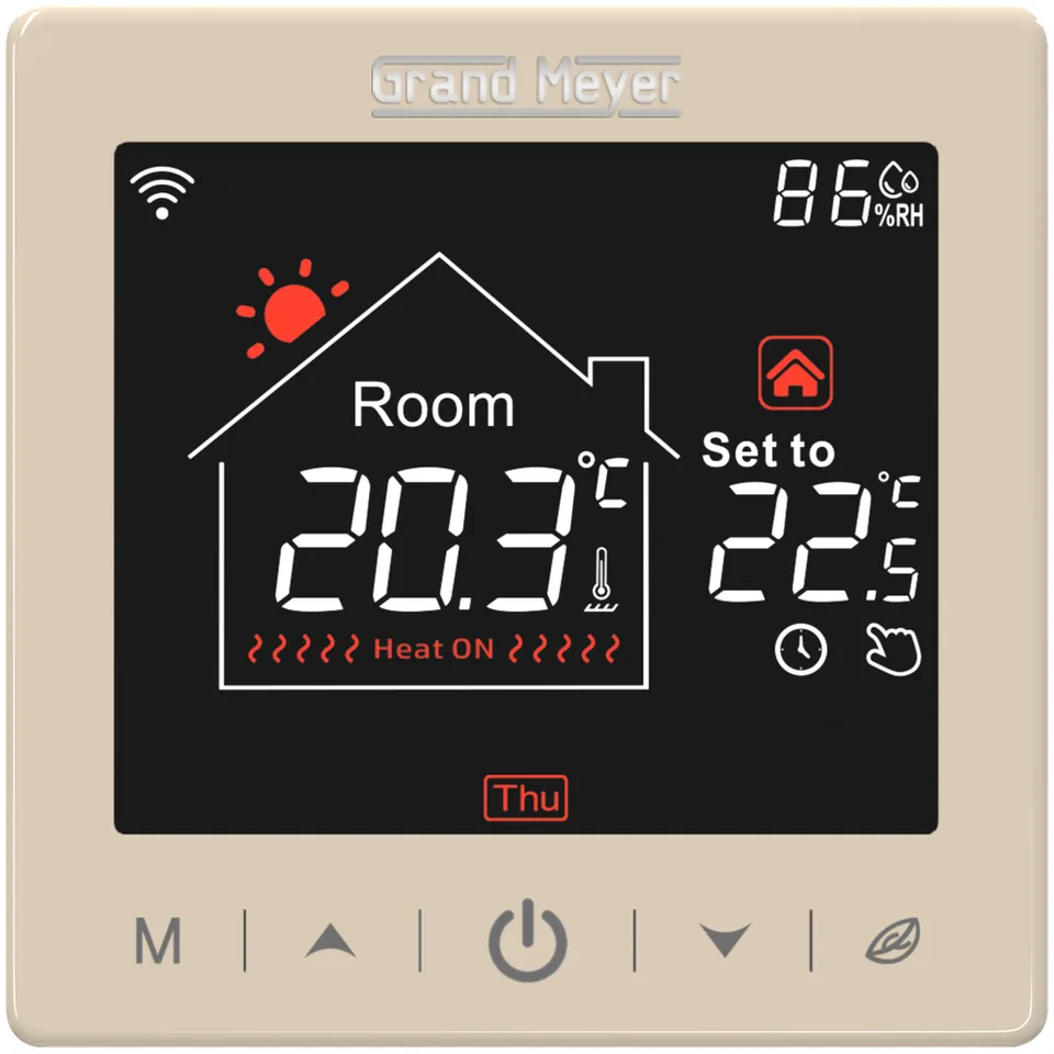 Терморегулятор Grand Meyer SN-15 с Wi-Fi, сенсорный