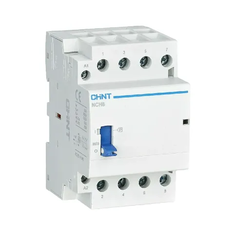 Контактор модульный с ручн. упр. NCH8-25M/04 AC24V 50/60Hz (R)