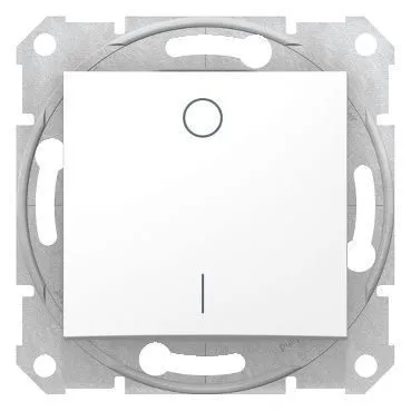 Выключатель Schneider Electric Sedna, выкл. 2-пол.10А, белый