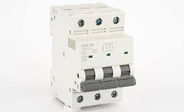 Авт. выключатель GYM9-125-3P-125C, 3P, 125A, хар-ка C, 6kA, 3M