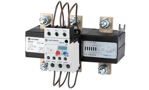Реле тепловой перегрузки TRM 400-100A, It=70_100A, 1NO+1NC, CLASS 10A, с трансформаторами тока, отдельный монтаж