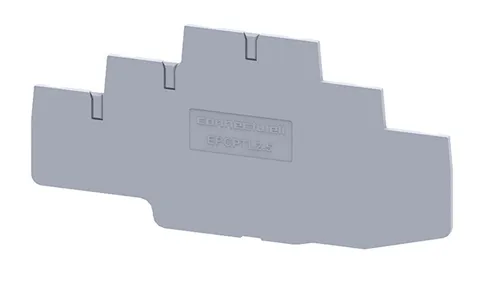 Крышка концевая EPCPTL2.5 /1,5mm, для клемм CPTL2.5,CPTLG2.5, серая