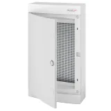 N36CW IT, Щит навесной мультимедийный, 3 ряда, белая дверца, IP40