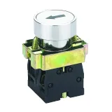 Кнопка управления NP2-BA1345 маркировкой, 1НО+1НЗ, IP40 (R)