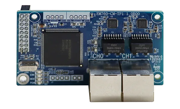 Коммуникационная плата EM760-CM-TP1, интерфейс Modbus TCP, для EM760