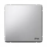 Выключатель Systeme Electric ArtGallery, 1-клавишный переключатель IP44, 10АХ, механизм, алюминий