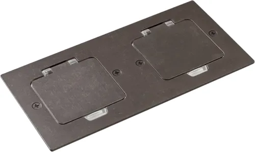 Лючок Surface 4 мод. (2 мод. 45х45 мм.), оцинкованная сталь, IP44