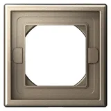 Рамка Systeme Electric ArtGallery, 1-постовая IP44, шампань