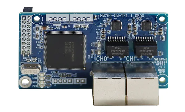 Коммуникационная плата EM760-CM-TP1, интерфейс Modbus TCP, для EM760