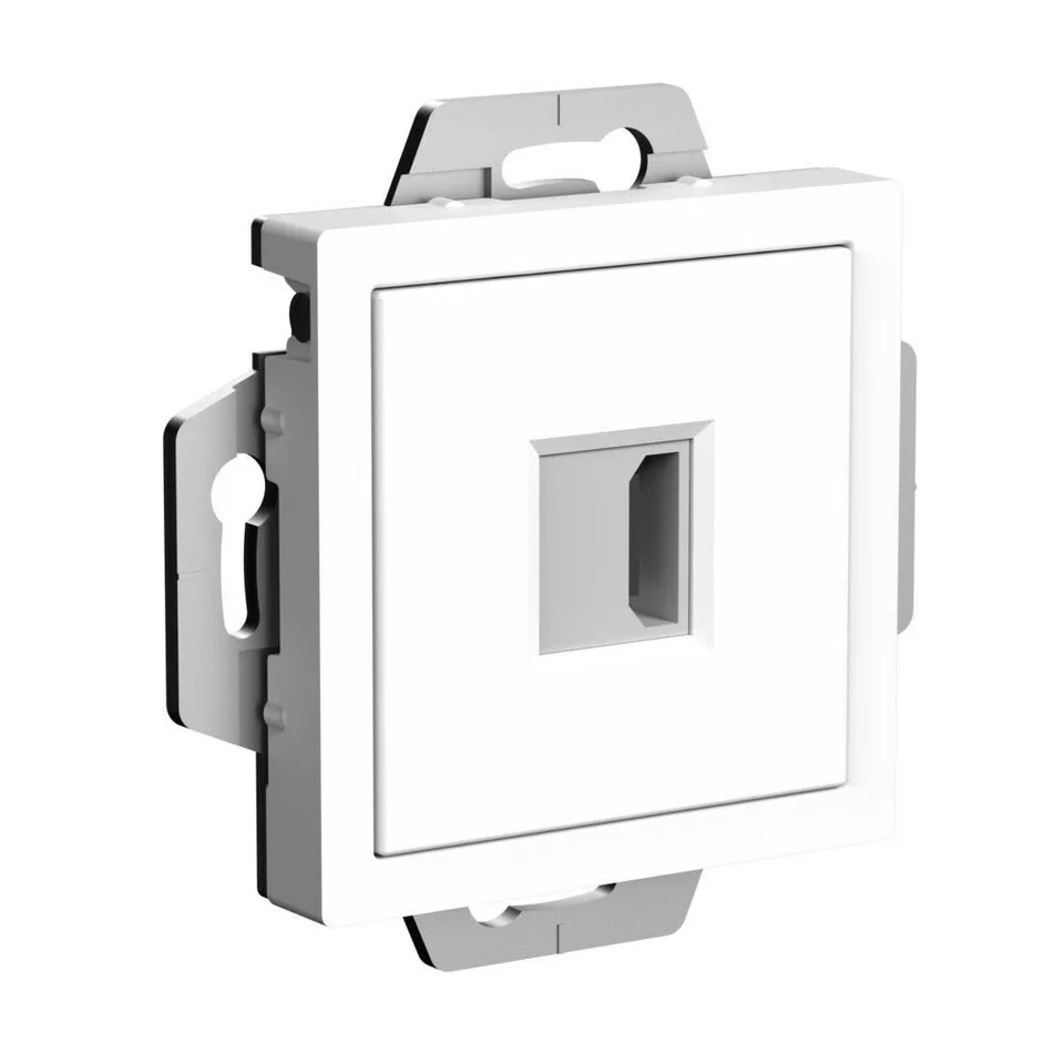 Розетка Systeme Electric AtlasDesign, HDMI, механизм, белый
