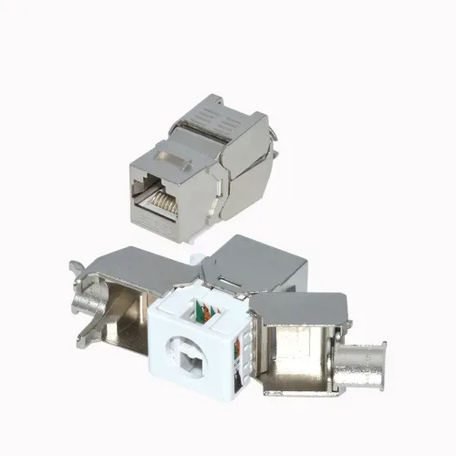 Модуль Keystone RJ45, cat. 5e, FTP, 180 град.