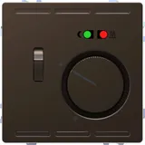 Термостат Schneider Electric D-Life, терморегулятор тепл. пола с центр. пл. с выкл. +4м 230В, мокко, SD