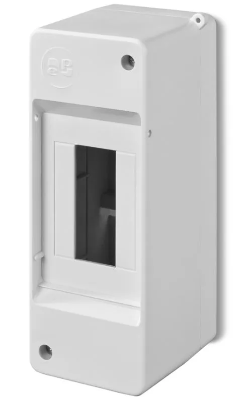 Корпус для пломбировки MINI S-2, 2M, без клемм и дверцы, 141x53x66mm, IP20