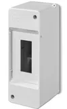 Корпус для пломбировки MINI S-2, 2M, без клемм и дверцы, 141x53x66mm, IP20
