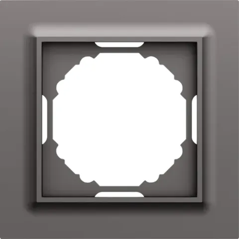 Рамка 1-я, Wave матовый титан, серия A07